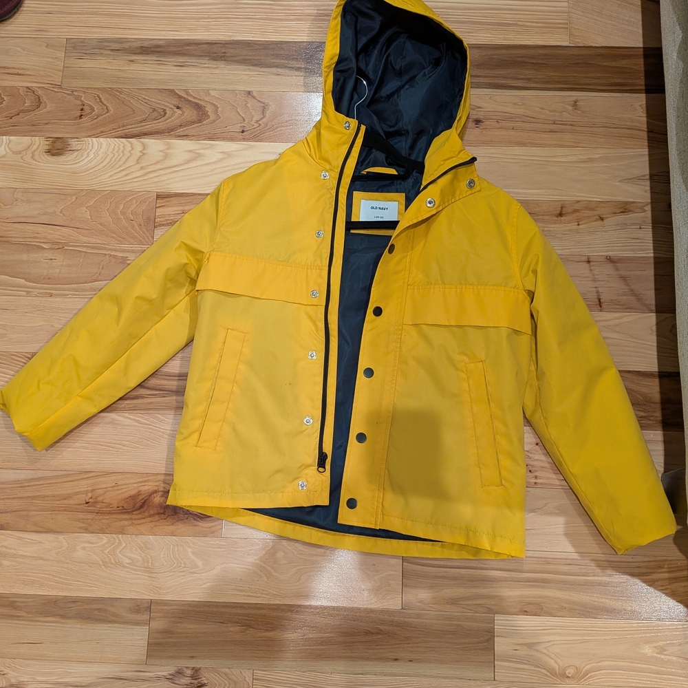 Old Navy Yellow Kids Raincoat